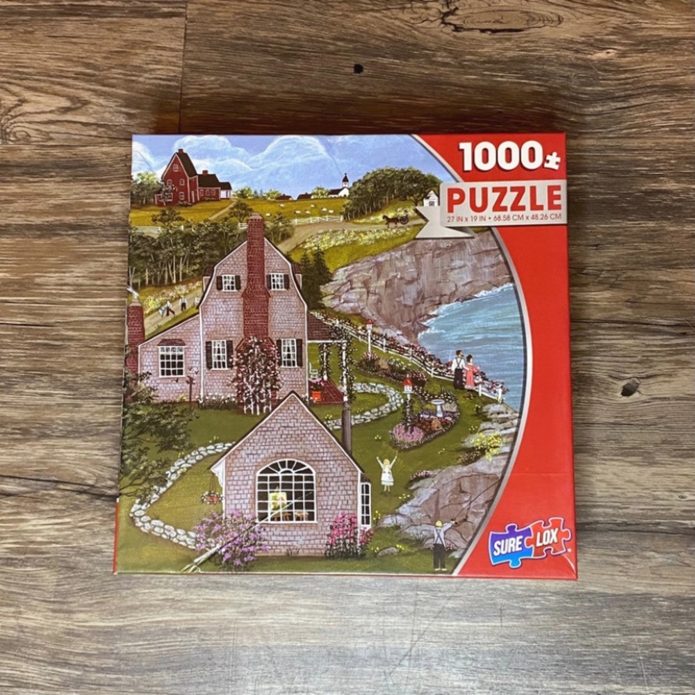 Sure Lox Our Home By The Sea 1000 Piece
Jigsaw Puzzle Sealed